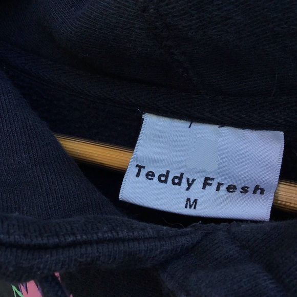Teddy Fresh TF H3H3 podcast black Hoodie sweater adult medium - Picture 5 of 5